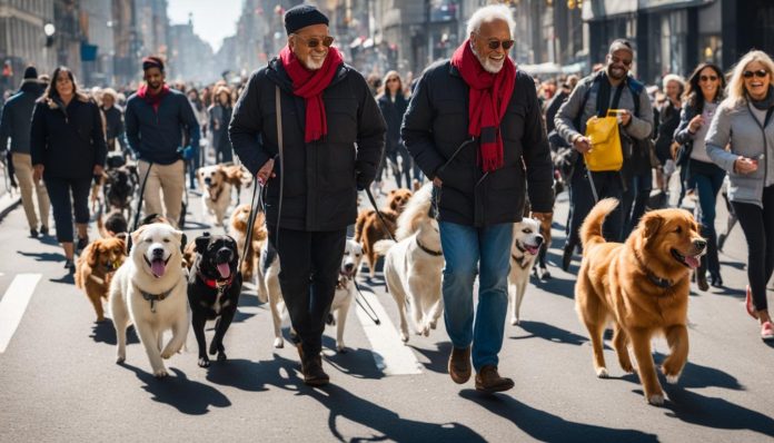 Kutyasétáltatás és a városi élet ritmusa: tempós séták