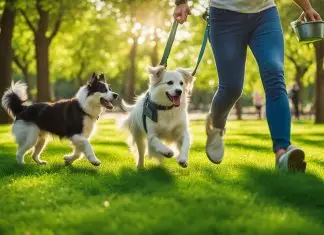 Kutyasétáltatás és étrend: a megfelelő táplálkozás fontossága